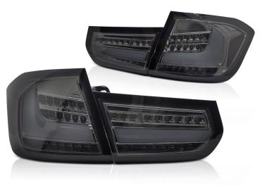 Voll LED Rückleuchten für BMW F30 Limo Bj. 11-15 Smoke dynamischer Blinker